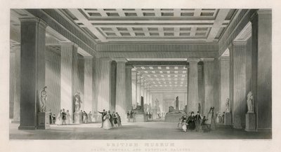 British Museum, Grand Central och Egyptian Saloons av English School