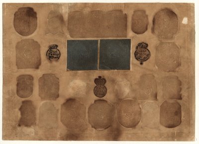 Brittiska skattefrimärken, c.1765 av English School