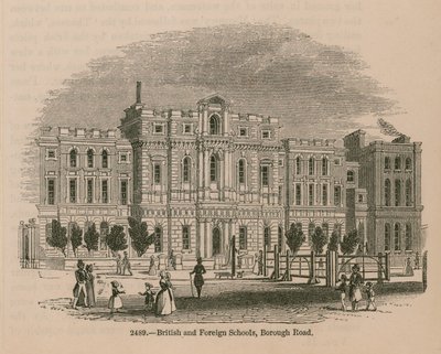 British and Foreign School, Borough Road av English School