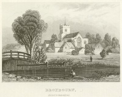 Broxbourne, Hertfordshire (gravyr) av English School