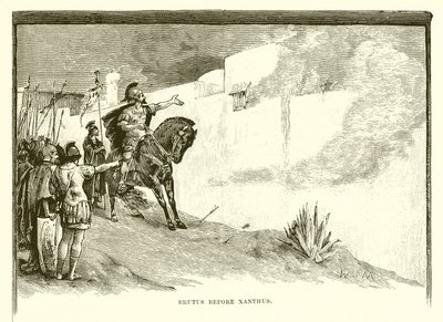 Brutus före Xanthus av English School
