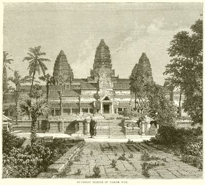 Buddhistiskt tempel efter Wat av English School