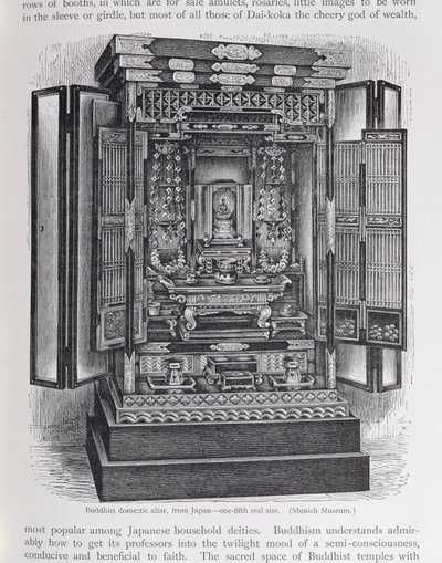 Buddhistiskt inhemskt altare, från 