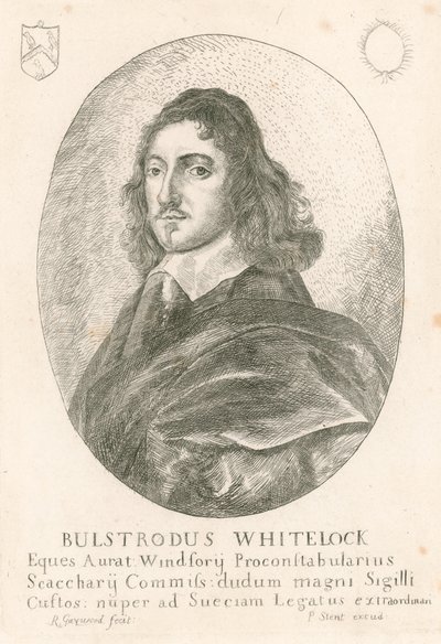 Bulstrode Whitelock (1605-75), kommissarie för Great Seal under Cromwell av English School
