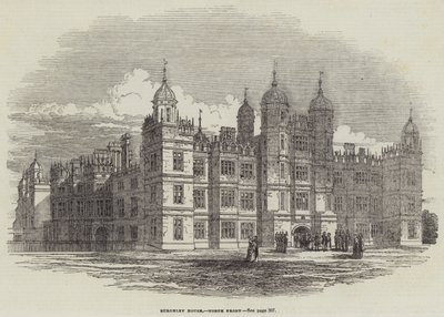 Burghley House, North Front (gravyr) av English School