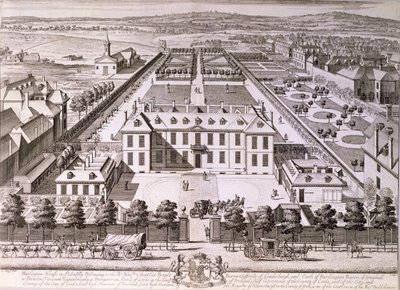 Burlington House i Piccadilly, 1700-talet av English School