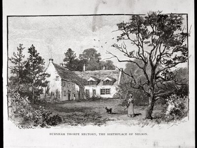 Burnham Thorpe Rectory, Nelsons födelseplats av English School
