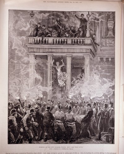 Burning of the Ring Theatre, Wien: How Some were Saved, från 