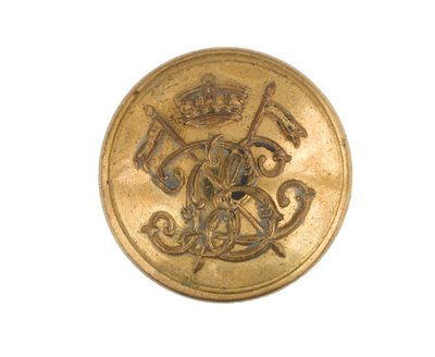 Button, 9:e regementet av Bengal Lancers, före 1901 av English School