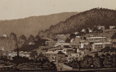 Buxton: Matlock Bath (litho) av English School