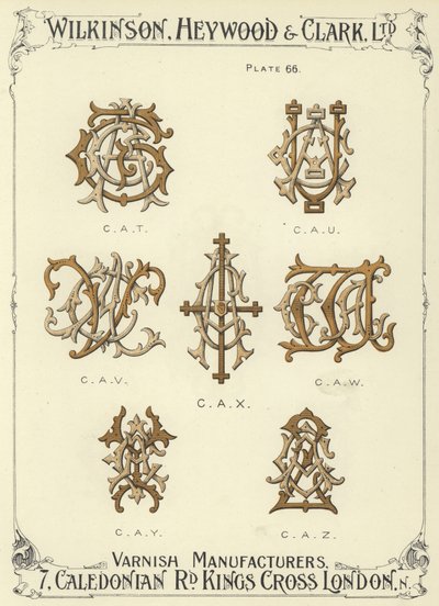 CAT, CAU, CAV, CAX, CAW, CAY, CAZ av English School