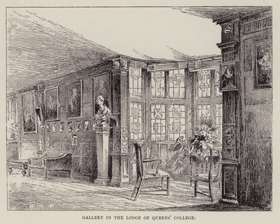 Cambridge: Galleri i Lodge of Queens