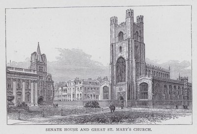 Cambridge, Senate House och Great St Mary