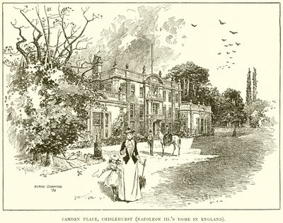 Camden Place, Chislehurst (Napoleon III:s hem i England) av English School