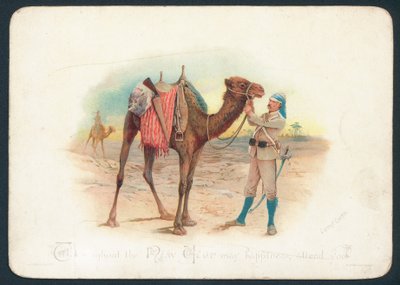 Camel Corps julkort av English School
