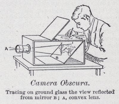 Camera obscura (litho) av English School