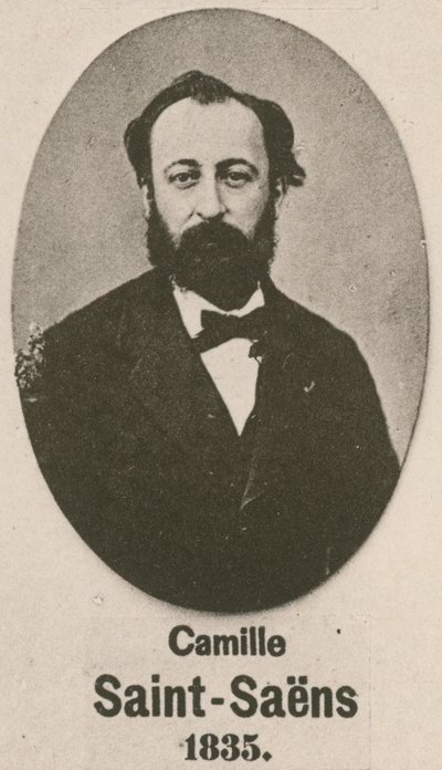 Camille Saint-Saens (gravyr) av English School