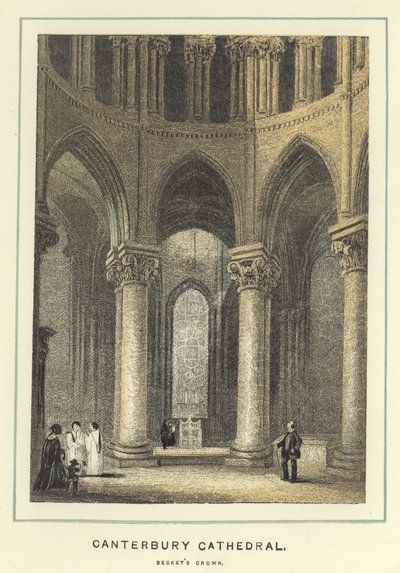 Canterbury Cathedral, Beckets Crown av English School