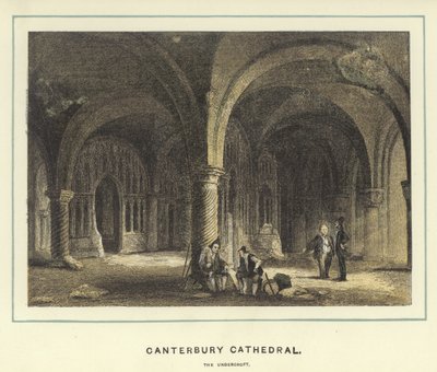 Canterbury Cathedral, undertorpet av English School