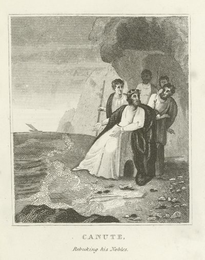 Knud, tillrättavisande sina adelsmän av English School