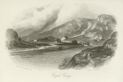 Capel Curig, norra Wales av English School