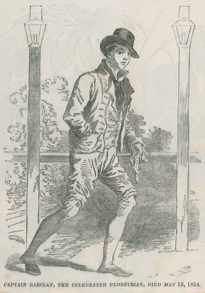 Kapten Barclay, den hyllade fotgängaren av English School