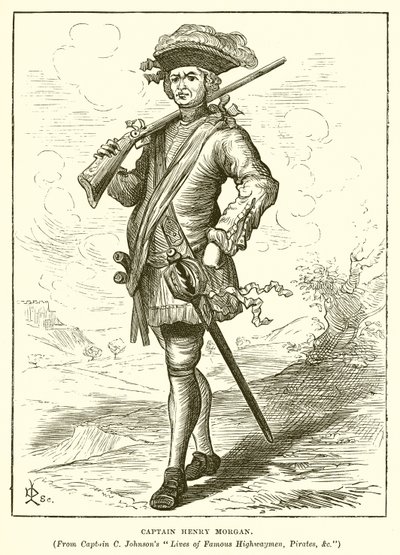 Kapten Henry Morgan av English School