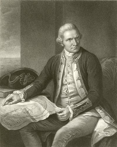 Kapten James Cook av English School