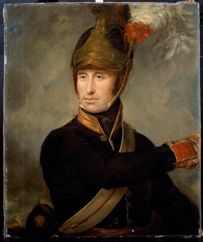 Kapten William Tyrwhitt Drake, Royal Horse Guards, ca 1815 av English School
