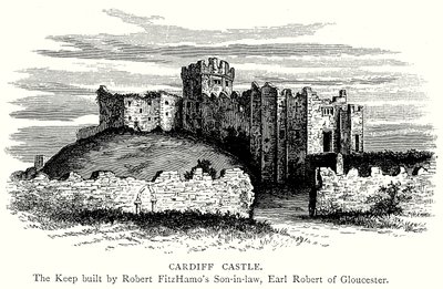 Cardiff Castle (gravyr) av English School