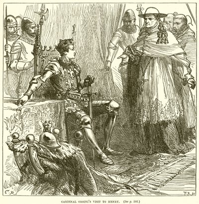 Kardinal Orsinis besöker Henry av English School