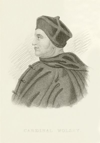 Kardinal Wolsey av English School