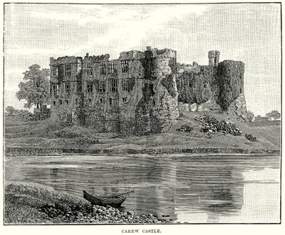 Carew Castle (gravyr) av English School