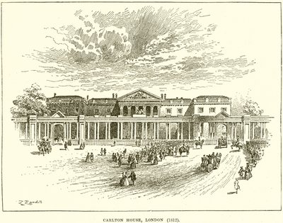 Carlton House, London av English School