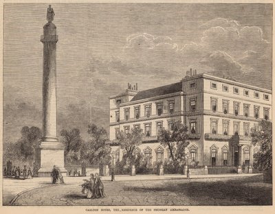 Carlton House, den preussiska ambassadörens residens av English School