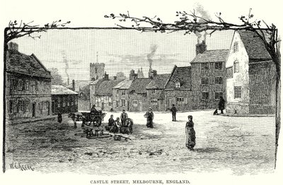 Castle Street, Melbourne, England (gravyr) av English School