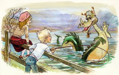 Att fånga Loch Ness-monstret av English School