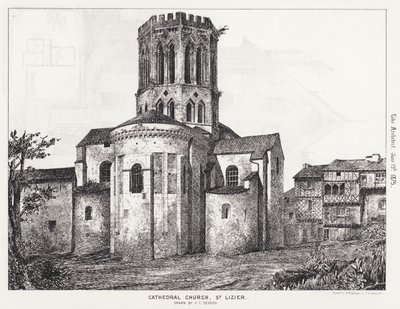 Cathedral Church, St Lizier (gravyr) av English School
