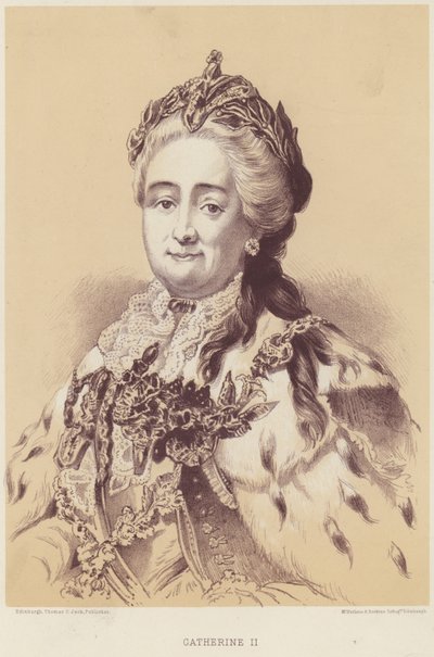 Katarina II av Ryssland av English School