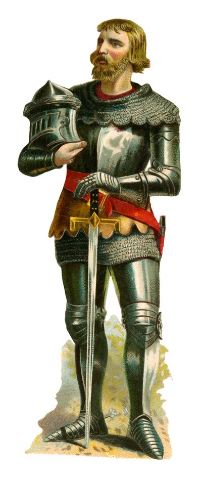Kavallerisoldat under Richard II:s tid, 1377-1399 av English School