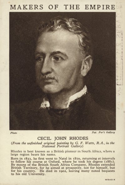 Cecil John Rhodes av English School