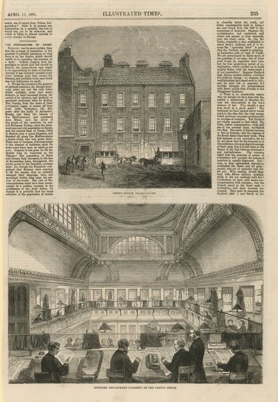 Census Office i Craigs Court av English School