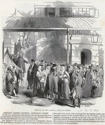 Central Criminal Court, 2:a, post-Fire sessions house av English School