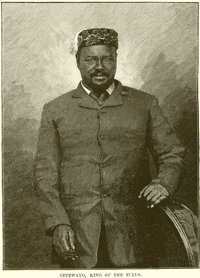 Cetewayo, zuluernas kung av English School