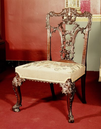 Stol, Chippendale Director design, c.1760 av English School