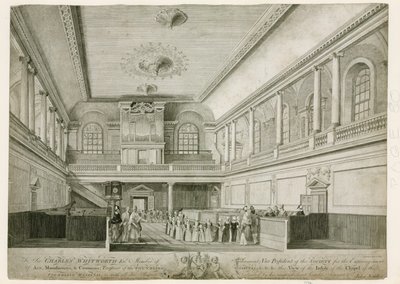 Chapel of the Foundling Hospital av English School