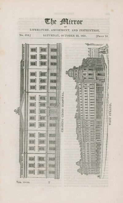 Charing Cross Hospital och West Strand av English School