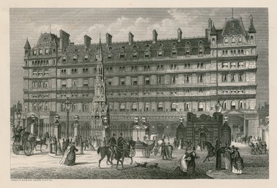 Charing Cross järnvägsstation, London av English School