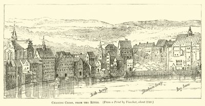 Charing Cross, från floden av English School