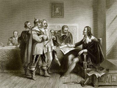 Charles 1:a vägrade fördraget i Oxford av English School